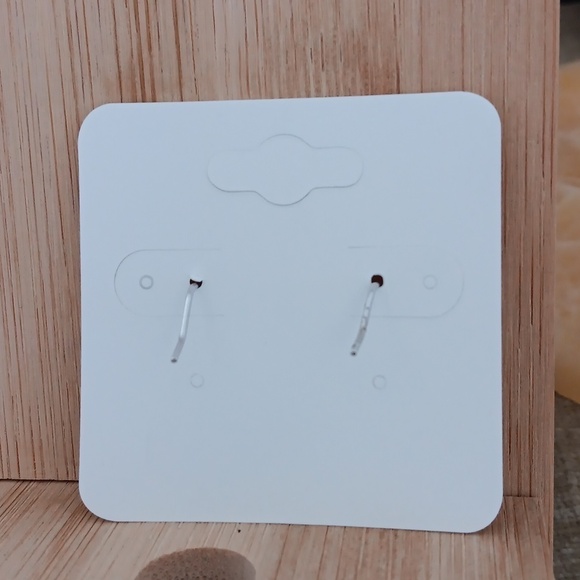 Sparkly Rhinestone Silver Hook Style Earrings - Picture 5 of 6